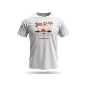 Camiseta Boiçucanga - Pôr do Sol